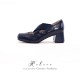 Iris Corolla Releve Cross Strap Mary Jane Shoes(Reservation/6 Colours/Full Payment Without Shipping)